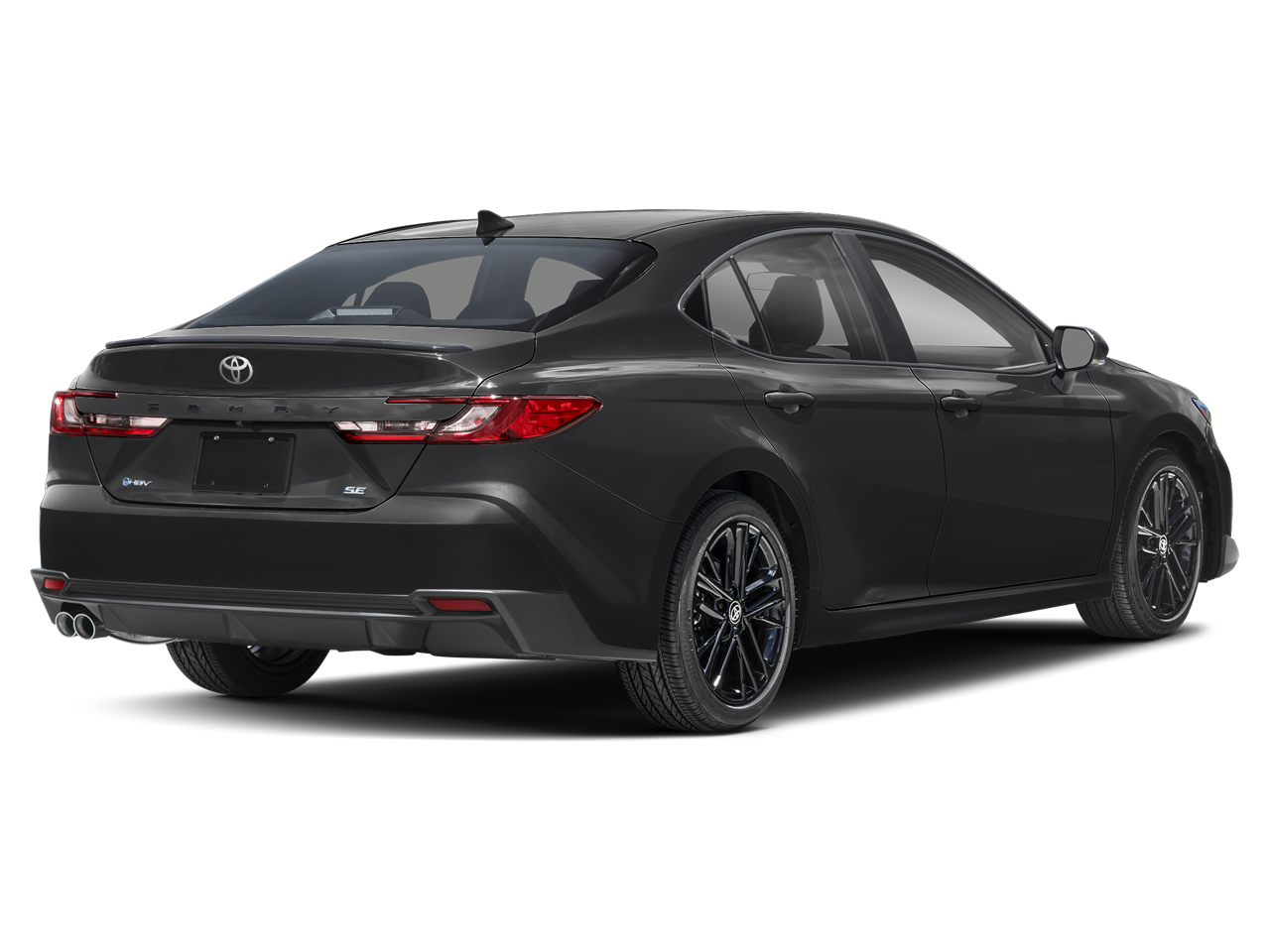 2026 Toyota Camry SE Hybrid Sport Black Wheels Leather Rear Spoiler