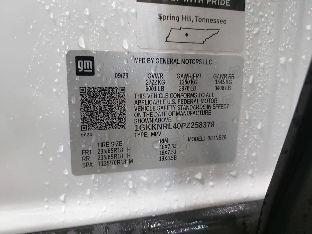 2023 GMC Acadia SLE