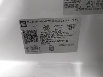 2023 Chevrolet Silverado 1500 LT