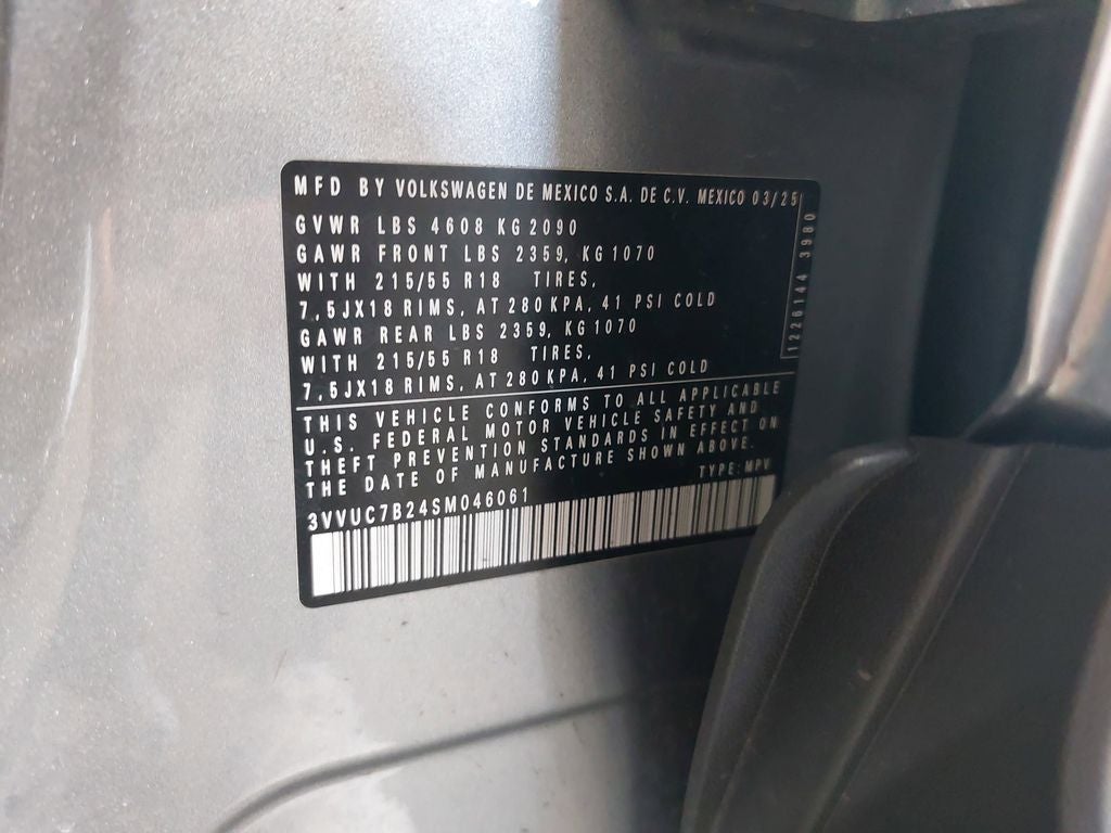 2025 Volkswagen Taos 1.5T SE