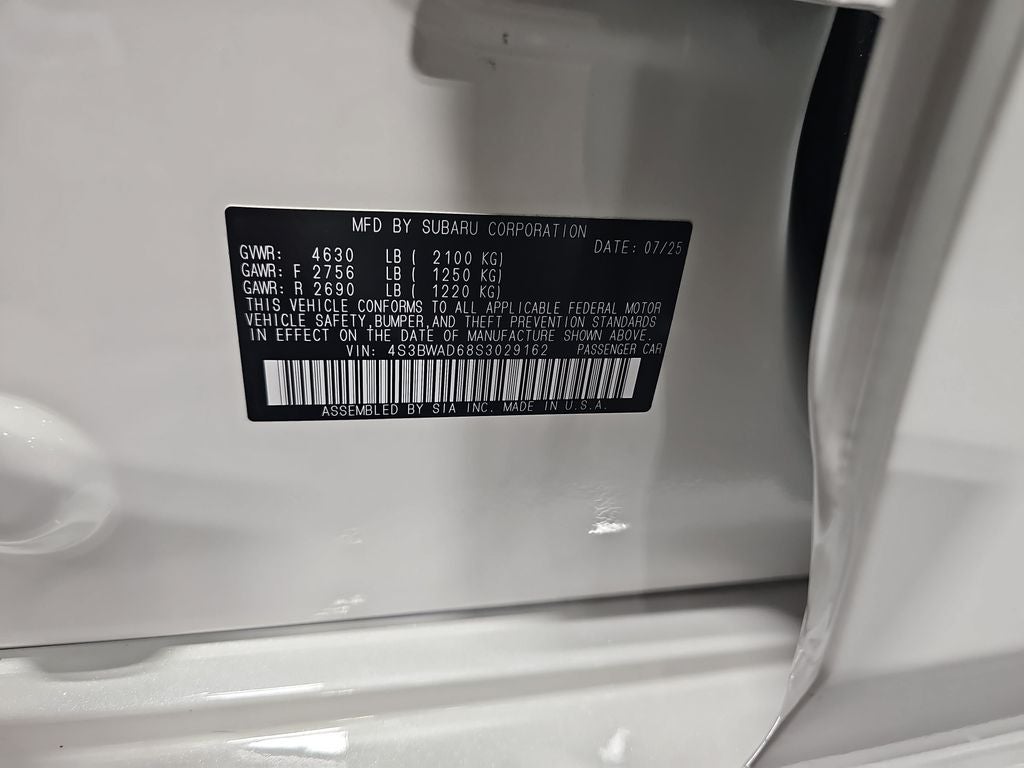 2025 Subaru Legacy Premium