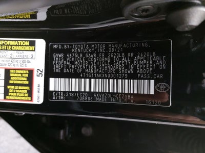 2022 Toyota Camry SE Nightshade