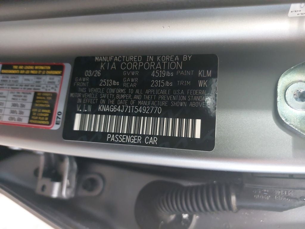 2026 Kia K5 GT-Line