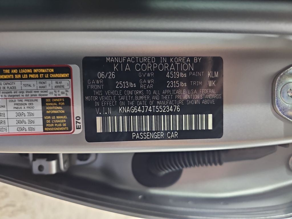 2026 Kia K5 GT-Line