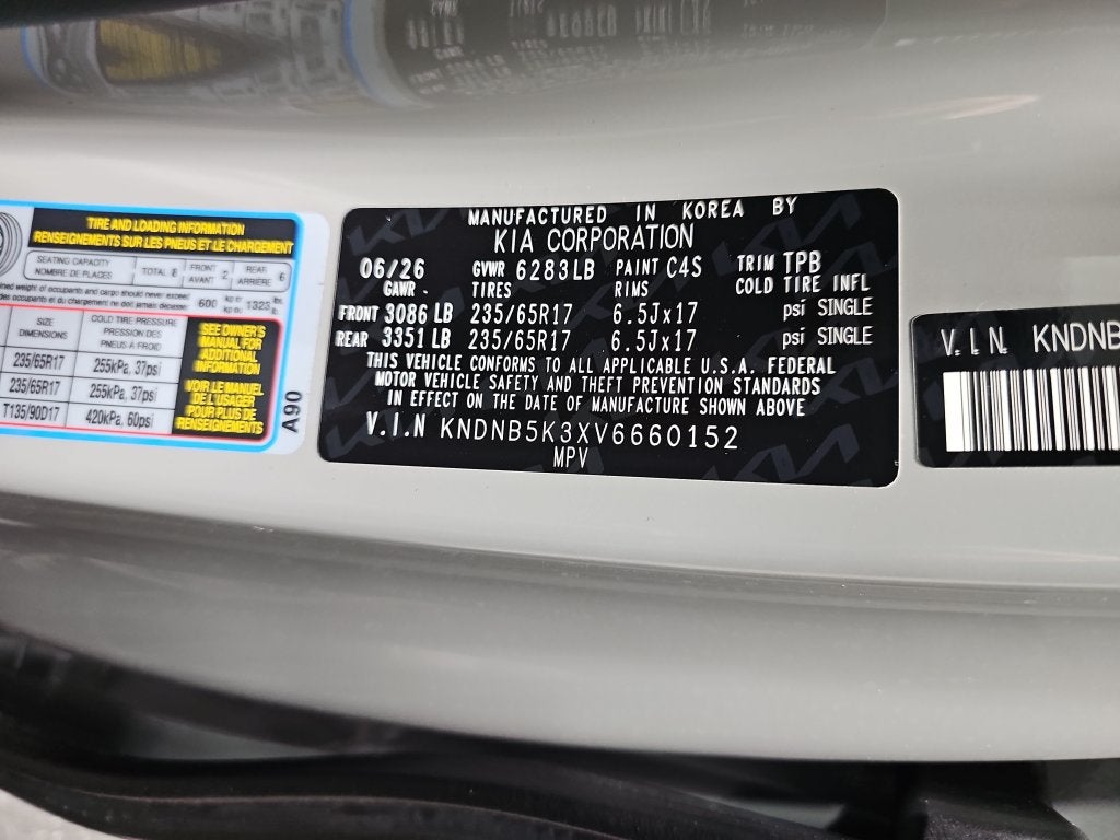 2027 Kia Carnival LXS