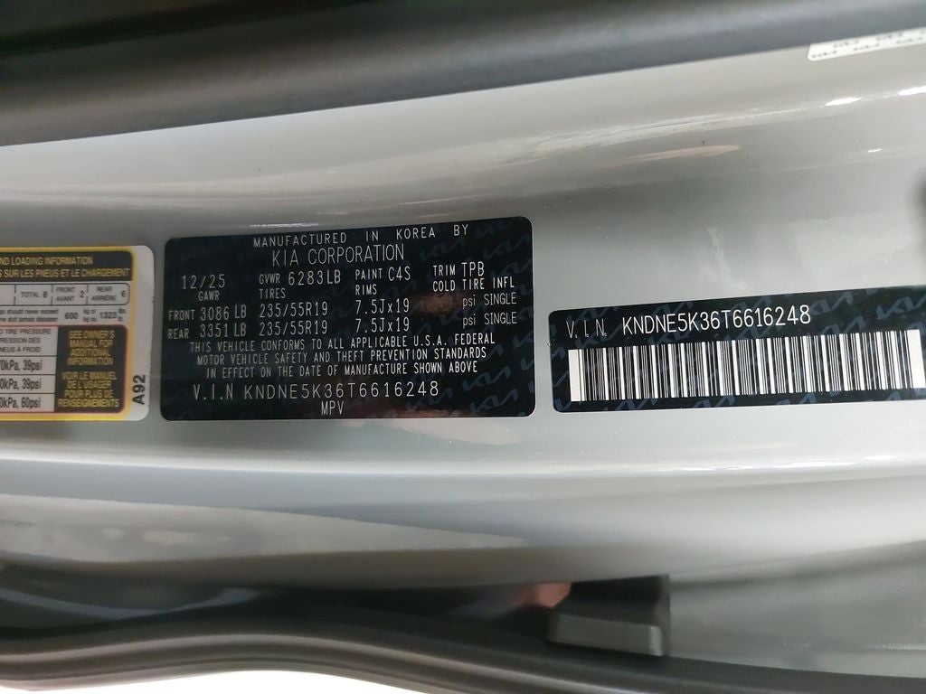 2026 Kia Carnival SX