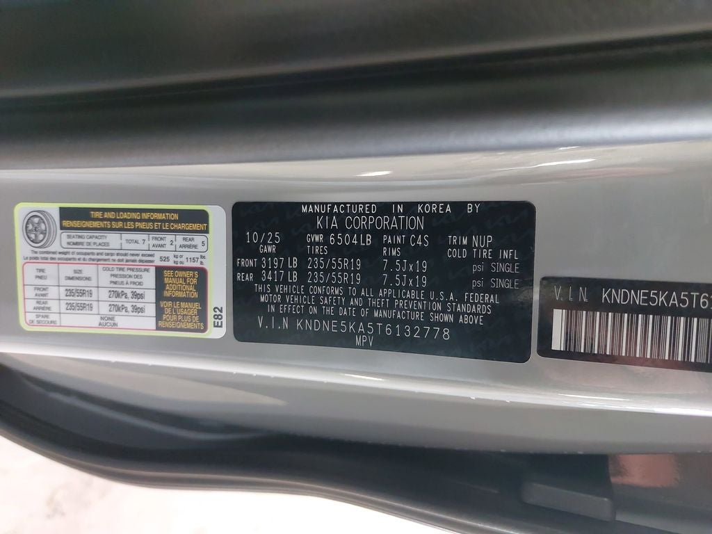 2026 Kia Carnival Hybrid SX Prestige