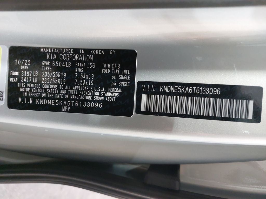 2026 Kia Carnival Hybrid SX Prestige