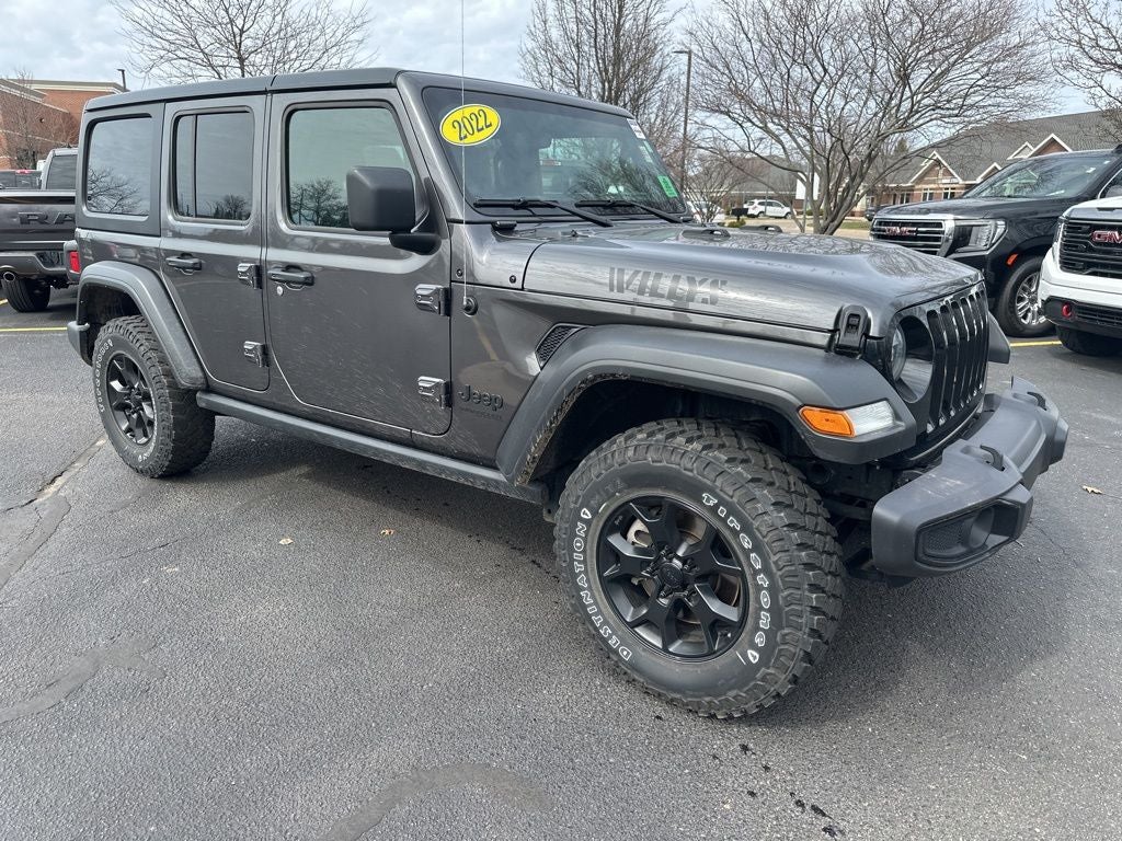 2022 Jeep Wrangler Unlimited Willys