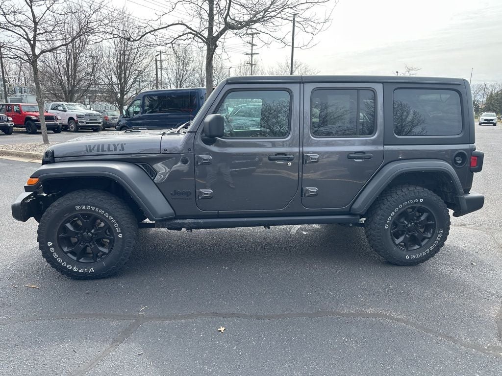 2022 Jeep Wrangler Unlimited Willys