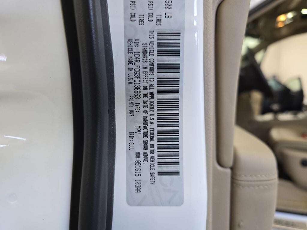 2015 Jeep Grand Cherokee Overland