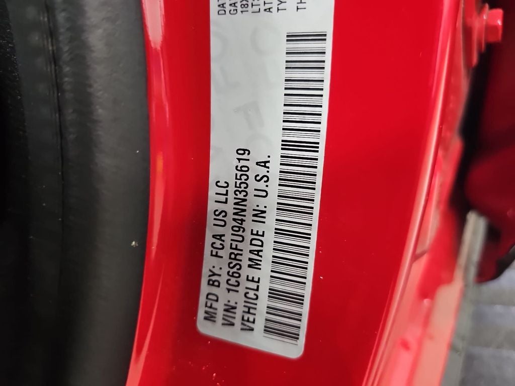 2022 RAM 1500 TRX