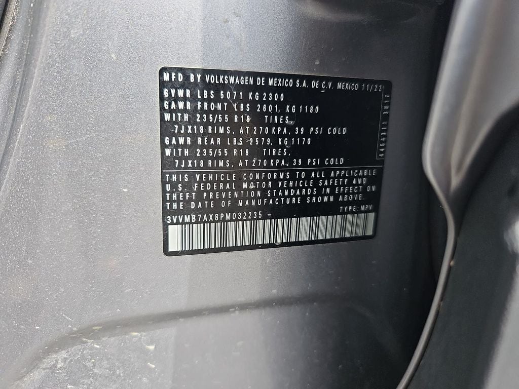 2023 Volkswagen Tiguan 2.0T SE