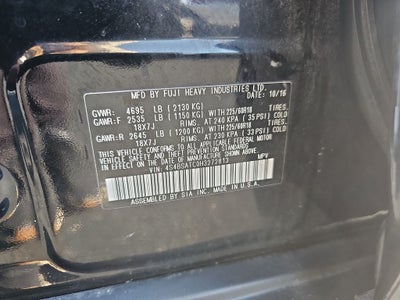 2017 Subaru Outback 2.5i Touring