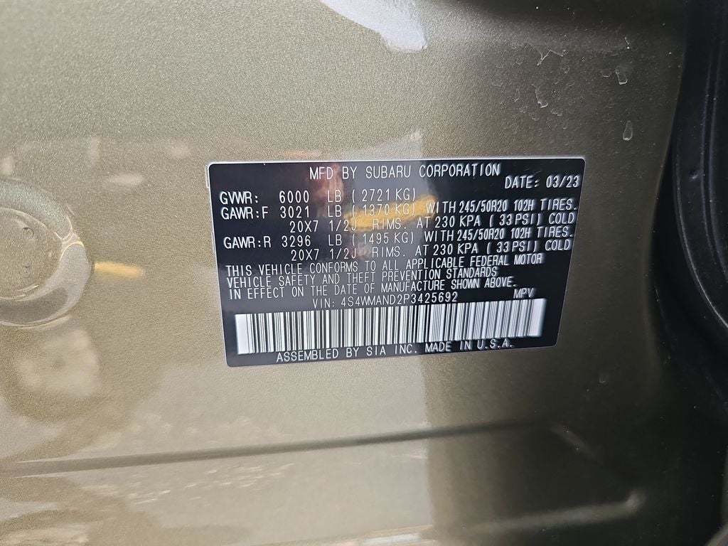 2023 Subaru Ascent Limited