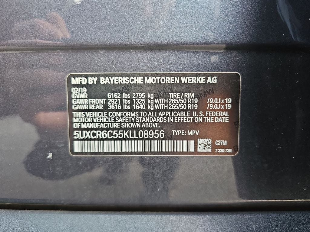 2019 BMW X5 xDrive40i