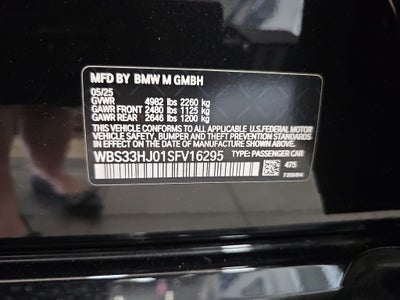 2025 BMW M3 Competition