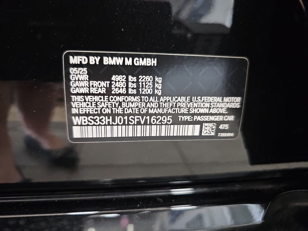 2025 BMW M3 Competition