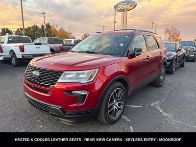 2018 Ford Explorer Sport TWIN PANEL MOONROOF