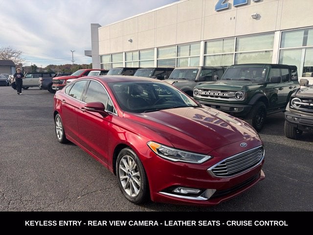 2017 Ford Fusion SE HEATED LEATHER