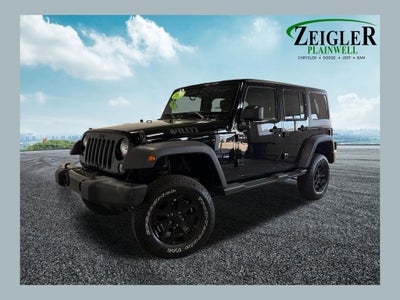 2016 Jeep Wrangler Unlimited Willys Connectivity Group