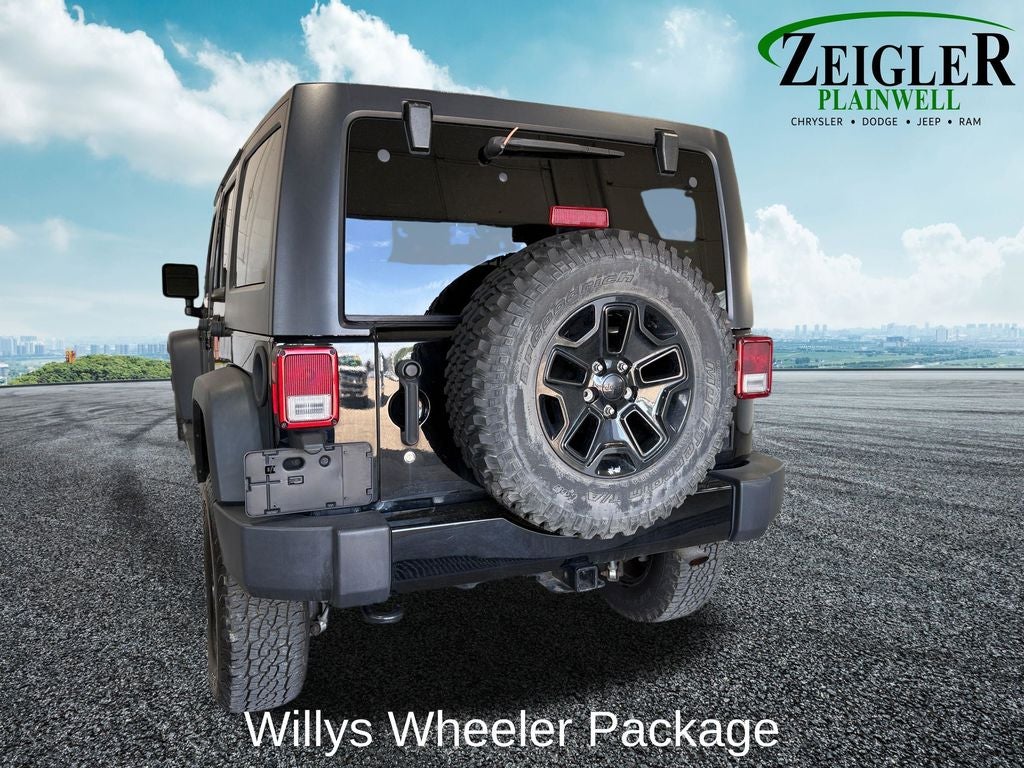 2016 Jeep Wrangler Unlimited Willys Connectivity Group