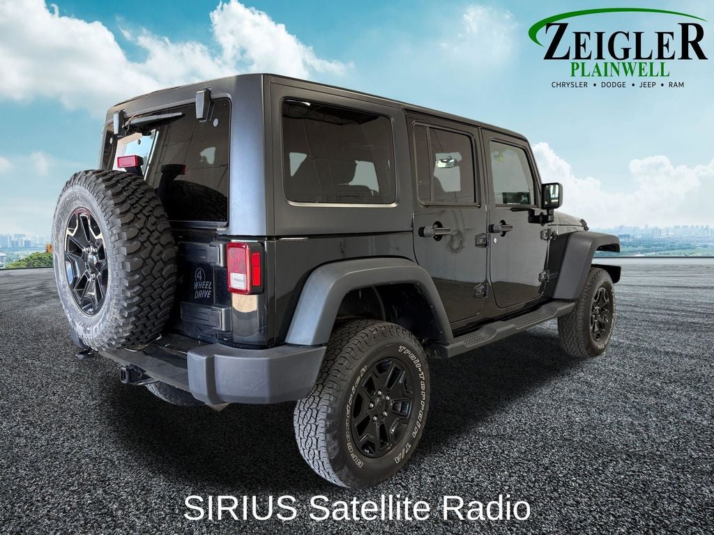 2016 Jeep Wrangler Unlimited Willys Connectivity Group