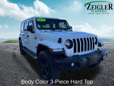 2022 Jeep Wrangler Unlimited Sahara Altitude Navigation System