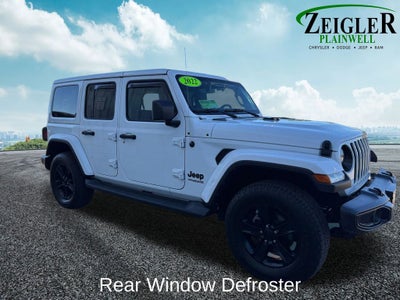 2022 Jeep Wrangler Unlimited Sahara Altitude Navigation System