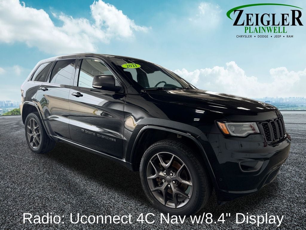 2021 Jeep Grand Cherokee 80th Anniversary Edition Panoramic Sunroof