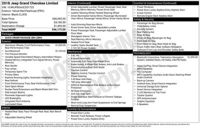 2018 Jeep Grand Cherokee Limited
