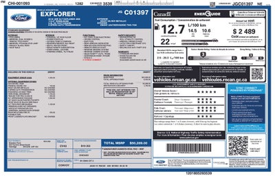 2018 Ford Explorer XLT Technology Feature Bundle