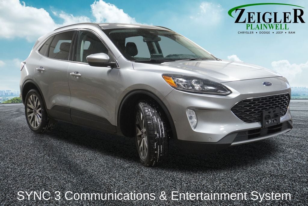 2021 Ford Escape Hybrid Titanium Navigation System