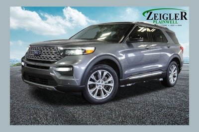 2022 Ford Explorer Limited Twin Panel Moonroof & Navigation System