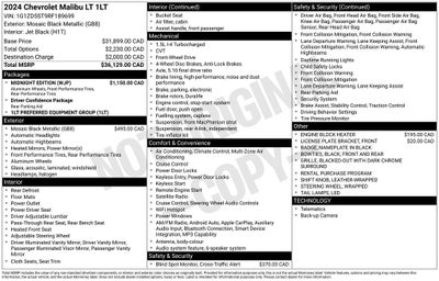 2024 Chevrolet Malibu LT 1LT
