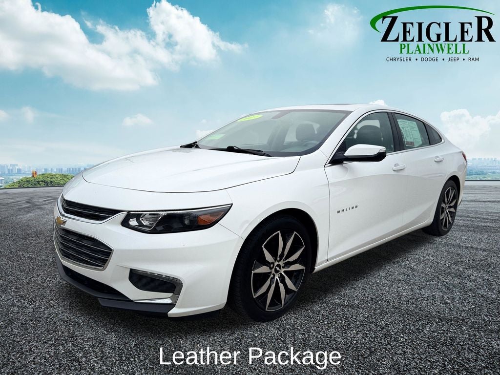 2017 Chevrolet Malibu LT Power Sunroof