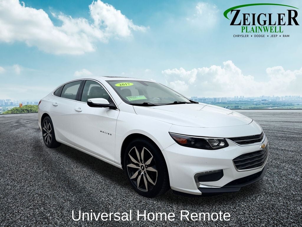 2017 Chevrolet Malibu LT Power Sunroof