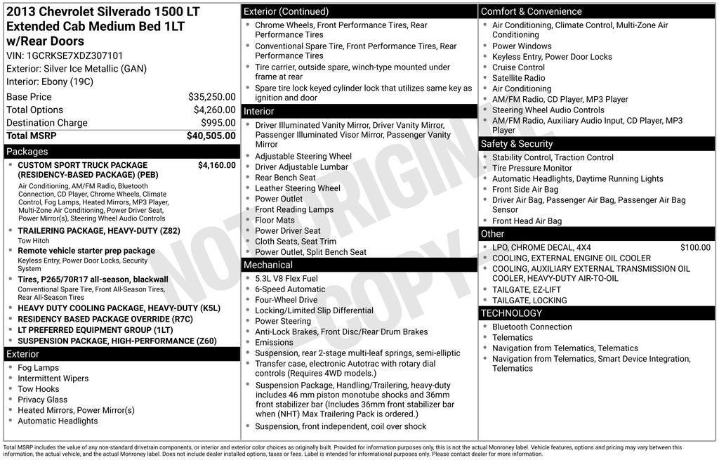 2013 Chevrolet Silverado 1500 LT