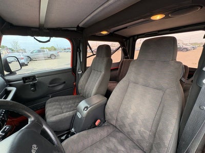 2005 Jeep Wrangler Unlimited Unlimited Cloth High-Back Bucket Seats