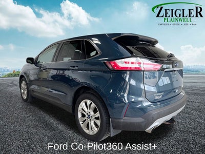 2019 Ford Edge Titanium Panoramic Vista Roof