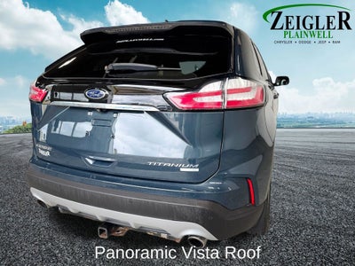 2019 Ford Edge Titanium Panoramic Vista Roof