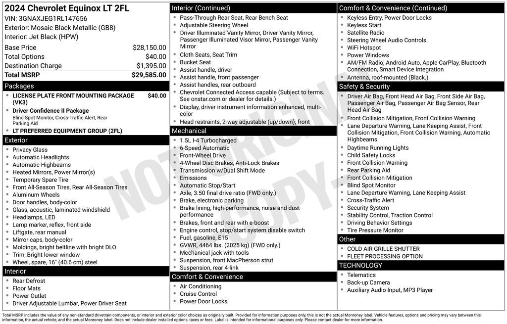 2024 Chevrolet Equinox LT