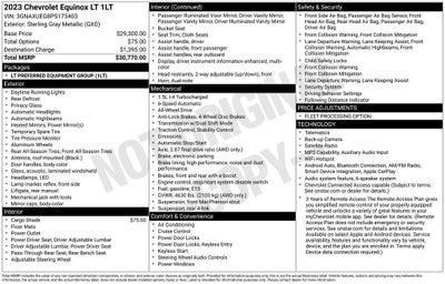 2023 Chevrolet Equinox LT