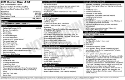 2025 Chevrolet Blazer LT