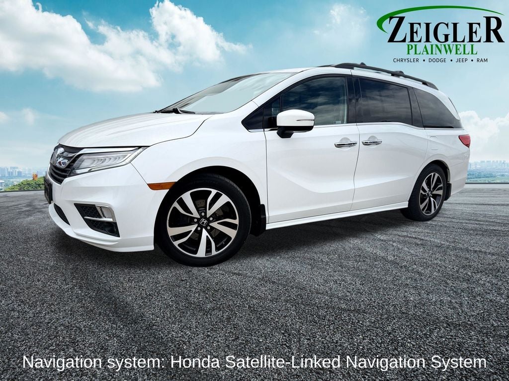 2020 Honda Odyssey Elite Navigation system: Honda Satellite-Linked Navigati