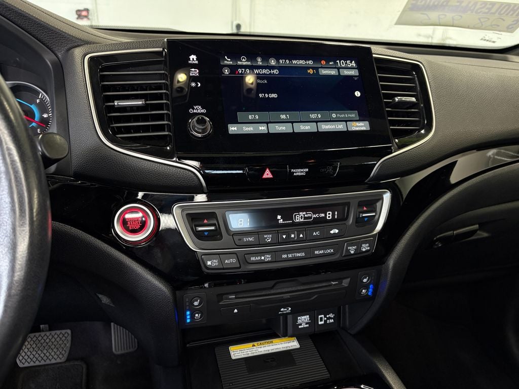 2021 Honda Pilot Black Edition Navigation system: Honda Satellite-Linked Navigati