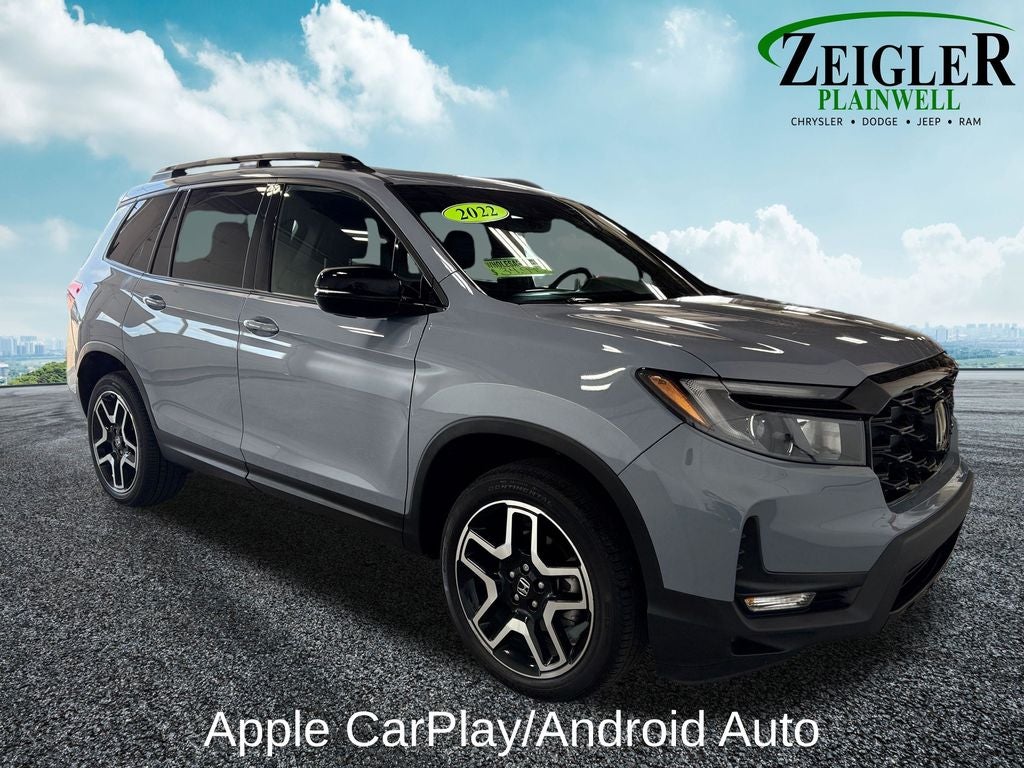 2022 Honda Passport Elite Power moonroof