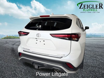 2024 Toyota Highlander Platinum Power moonroof