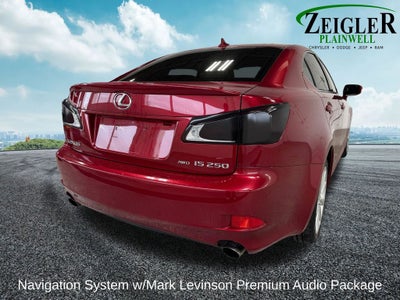 2009 Lexus IS 250 Mark Levinson Premium Audio Package