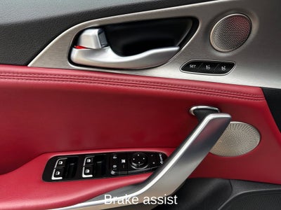 2019 Kia Stinger GT2 Red Interior Color Package
